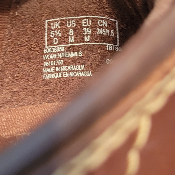 Clarks Womens Collection 8M Brown Leather Mary Janes Comfort Cushion - Picture 9 of 9